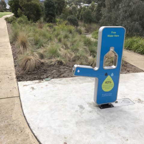 Fountain And Dog Bowl At Frank Johnson Memorial Park Ferntree Gully